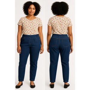 Women's Lane Bryant Blue Petite Jeggings Size 16P p4 jeans 400